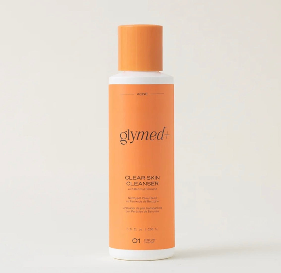 Clear Skin Cleanser with 2.5% benzoyl peroxide