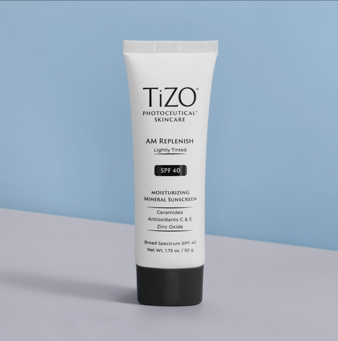 Tizo AM Replenish SPF 40 (lightly tinted)